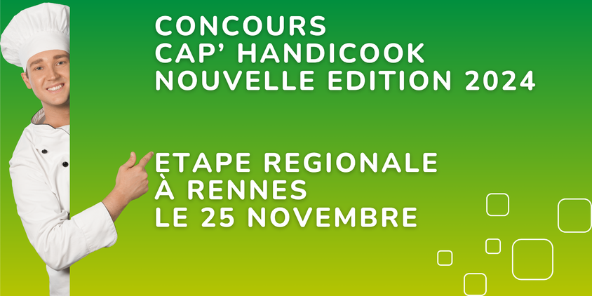 Concours Cap Handicook édition 2024 Rennes 25 novembre